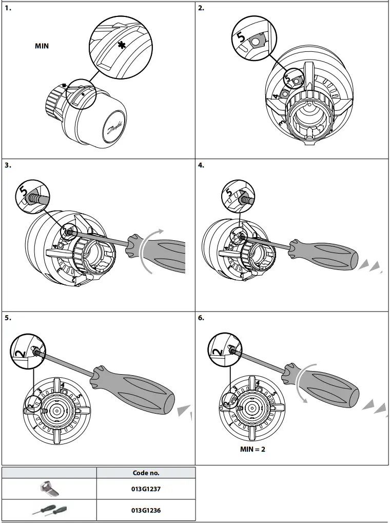 Danfoss 013G1237 Aero Tamper Proof Thermostat Sensors - Fig 3