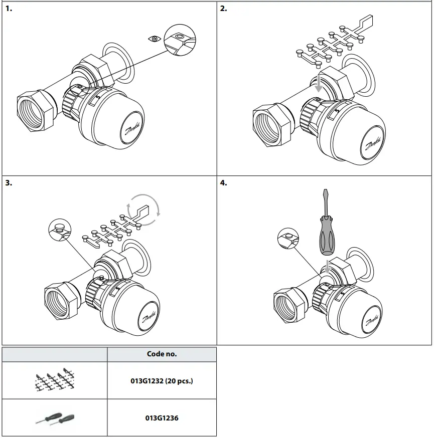 Danfoss 013G1237 Aero Tamper Proof Thermostat Sensors - Fig 4