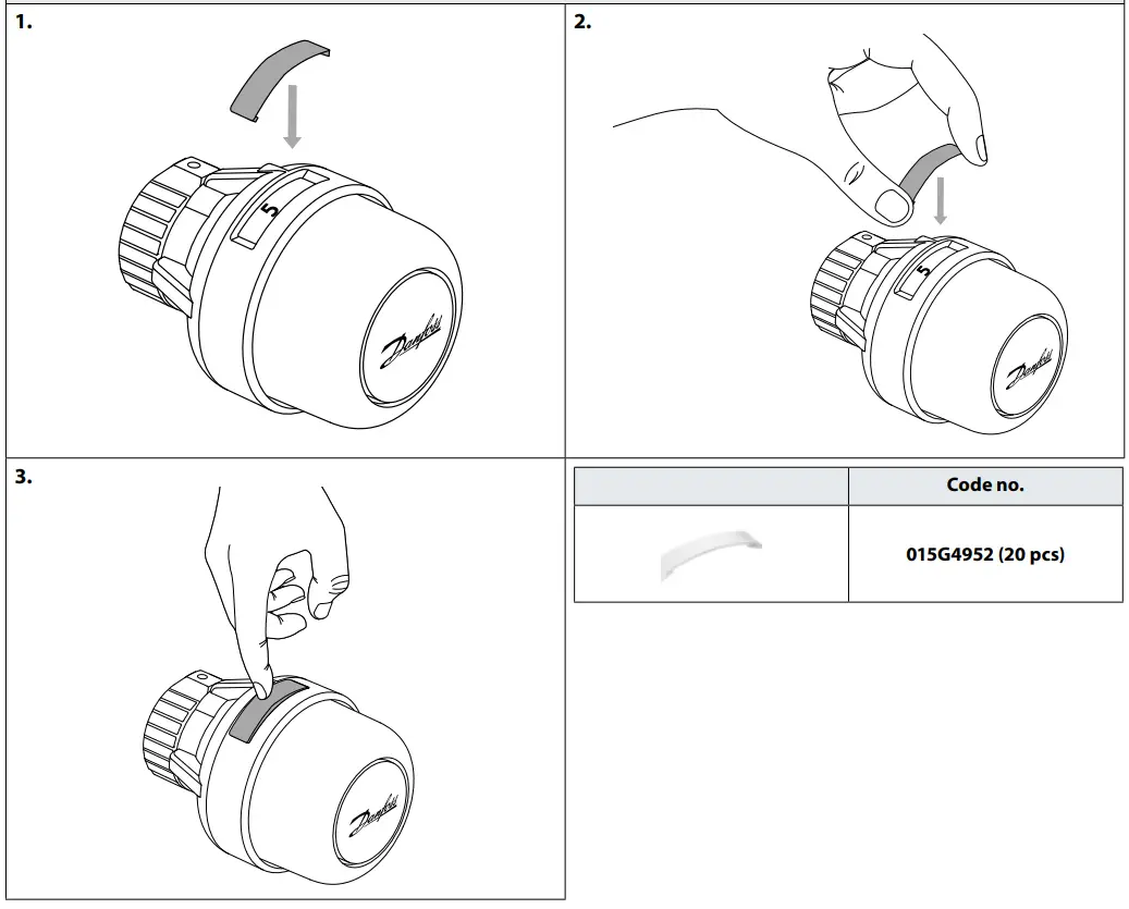 Danfoss 013G1237 Aero Tamper Proof Thermostat Sensors - Fig 5