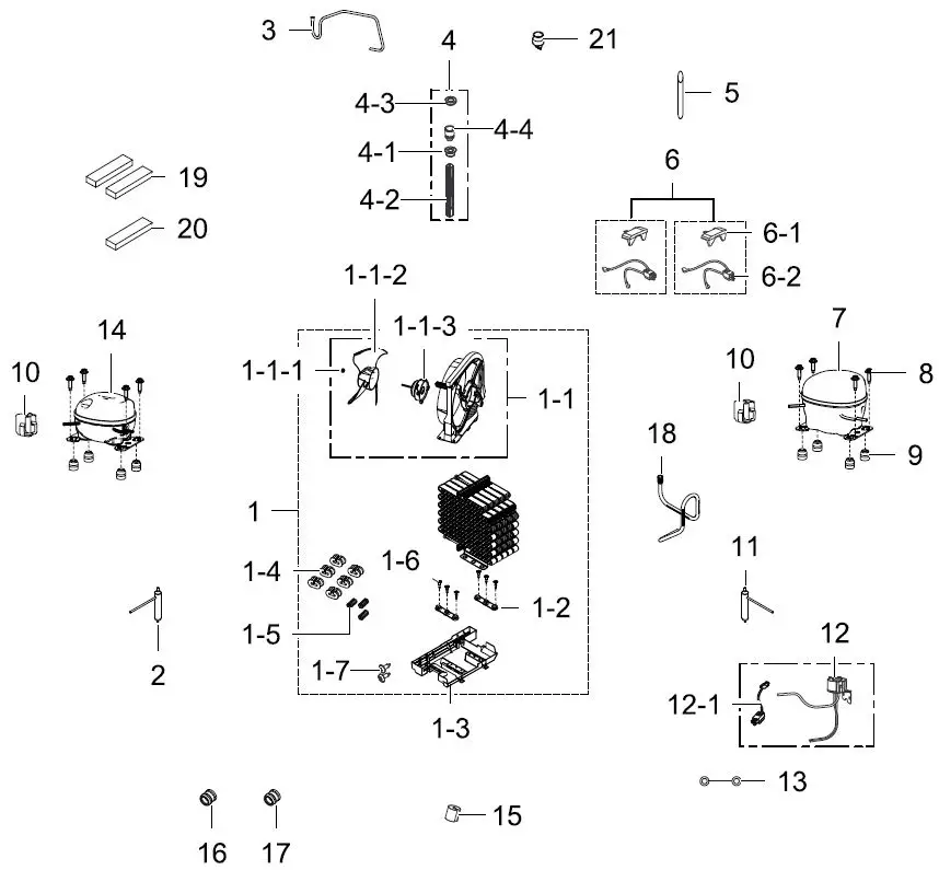 SAMSUNG-SRL445DLS-Bottom-Mount-Refrigerator-fig 4