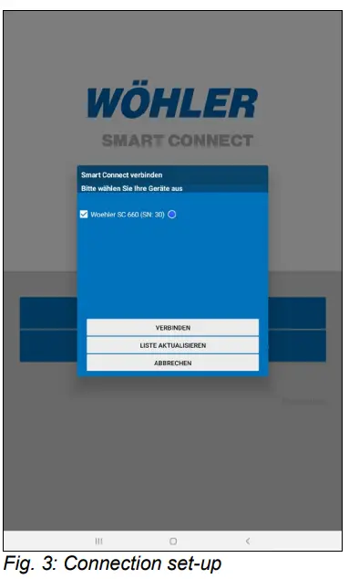W HLER Wöhler Smart Connect App - fig 3