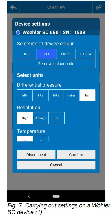 W HLER Wöhler Smart Connect App - fig 7