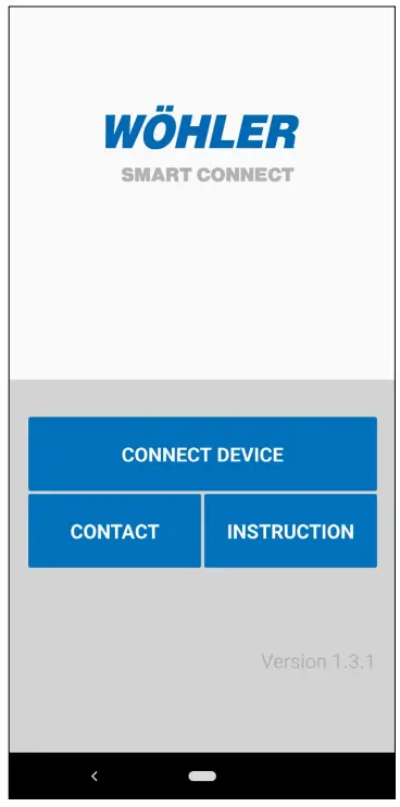 W HLER Wöhler Smart Connect App