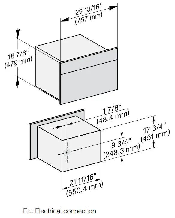 Miele DGC 7870 XL 30 Inch Combi Steam - Line