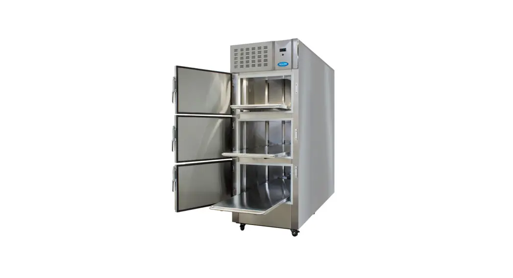 Nuline Refrigeration Nmf3 Series Mortuary Refrigerator Instructions