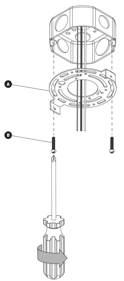 artika PDT TOC HD2BL Tolena Pendant LED Light Fixture - STEP 2