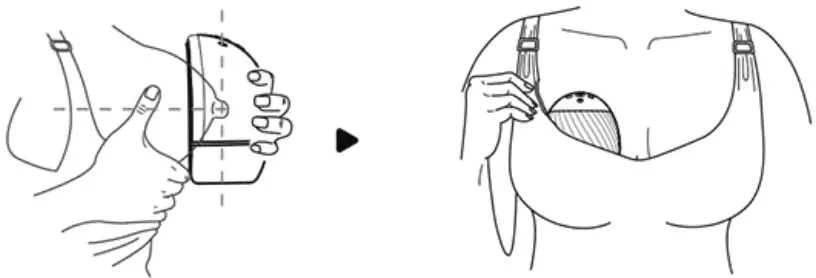 Paruu X2 Wearable Breast Pump - Breast pump