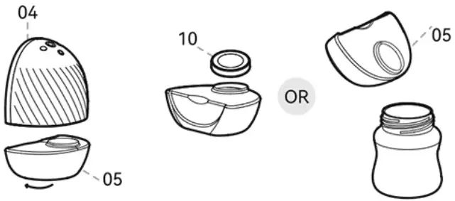 Paruu X2 Wearable Breast Pump - Storing Your Milk