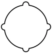 i PRO WV QEM501 Ceiling Mount Bracket - hole shape