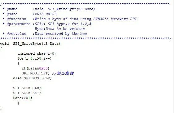 Surenoo SSP0200A 240320 Series SPI TFT LCD Module - Software Description 12