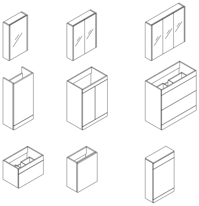 better-bathrooms-1450719-Ashford-Grey-Wood-400mm-Wall-Hung-Door-Vanity-Unit-FIG-1