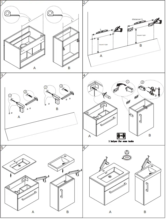 better-bathrooms-1450719-Ashford-Grey-Wood-400mm-Wall-Hung-Door-Vanity-Unit-FIG-6
