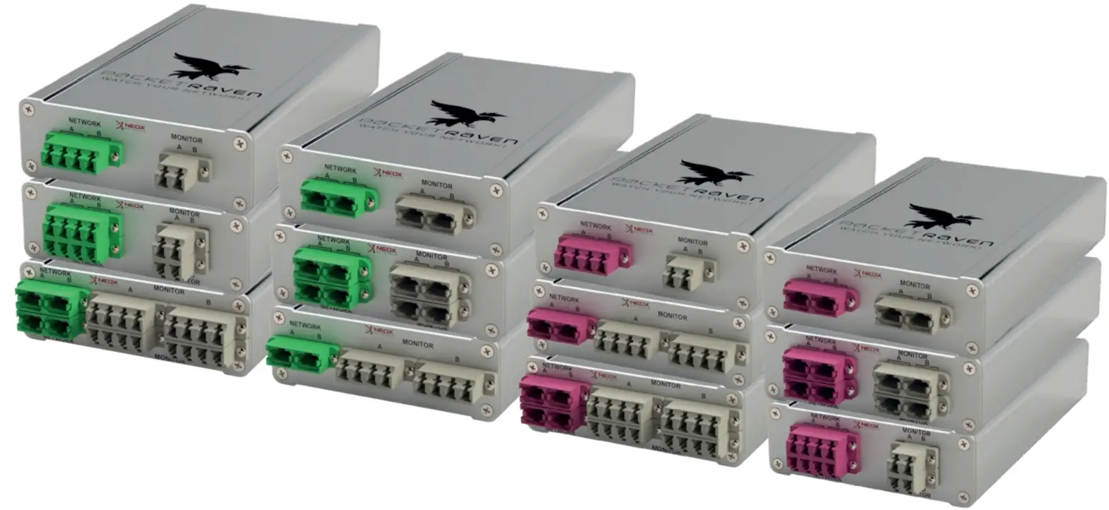 Neox Networks Neoxpacketraven Multimode Fiber Taps User Manual