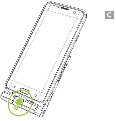 KOAMTAC KDC470 KDC General Universal SmartSleds - USB Connect