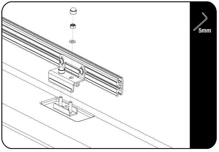 FRONT RUNNER KVRP008T RAM Pro Master 3500 136 Inch WB High Roof CAN Rack Kit - Place pre