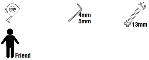 FRONT RUNNER KVRP008T RAM Pro Master 3500 136 Inch WB High Roof CAN Rack Kit - TOOLS NEEDED