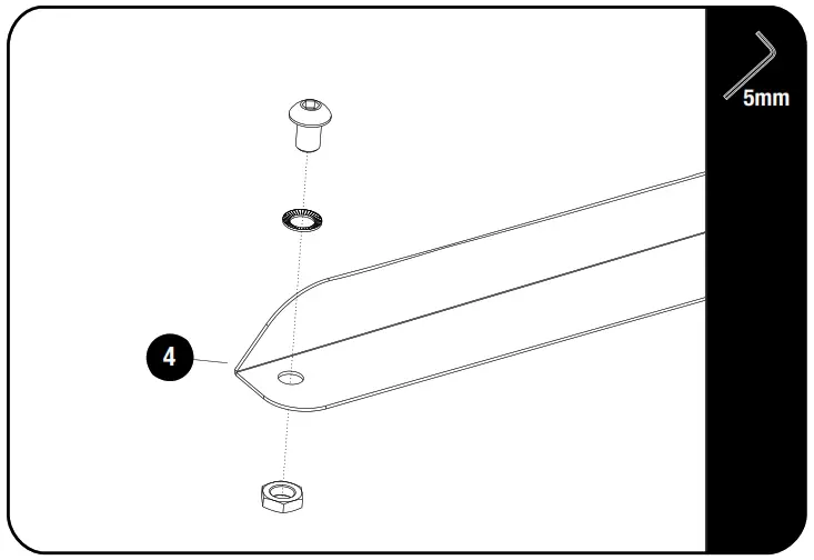 FRONT RUNNER KVRP008T RAM Pro Master 3500 136 Inch WB High Roof CAN Rack Kit - assemble