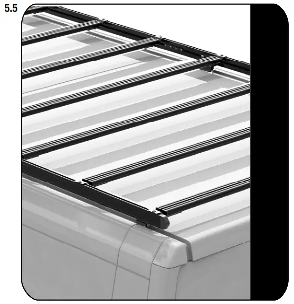 FRONT RUNNER KVRP008T RAM Pro Master 3500 136 Inch WB High Roof CAN Rack Kit - inverted1