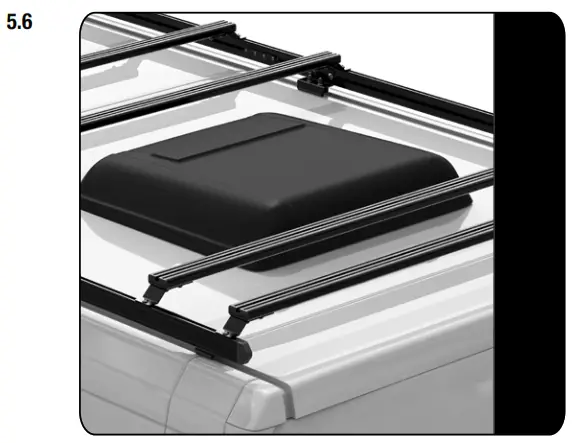 FRONT RUNNER KVRP008T RAM Pro Master 3500 136 Inch WB High Roof CAN Rack Kit - roof