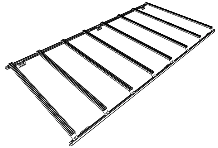 FRONT RUNNER KVRP008T RAM Pro Master 3500 136 Inch WB High Roof CAN Rack Kit