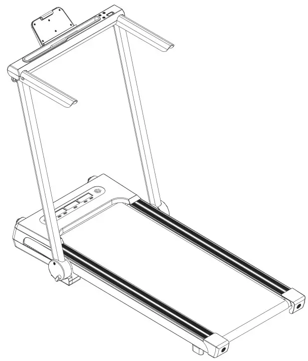 Tidoin FYC YDW9 126 Foldable Electric Treadmill 