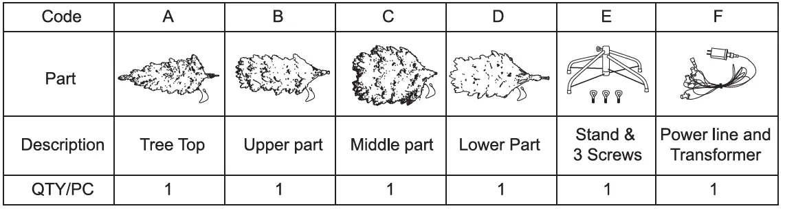 Glitzhome -Pre-Lit-Flocked-Layered-Spruce-Artificial-Christmas-Tree-1