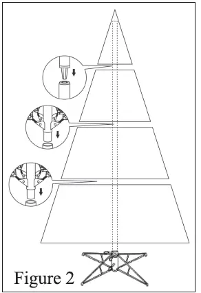 Glitzhome -Pre-Lit-Flocked-Layered-Spruce-Artificial-Christmas-Tree-3