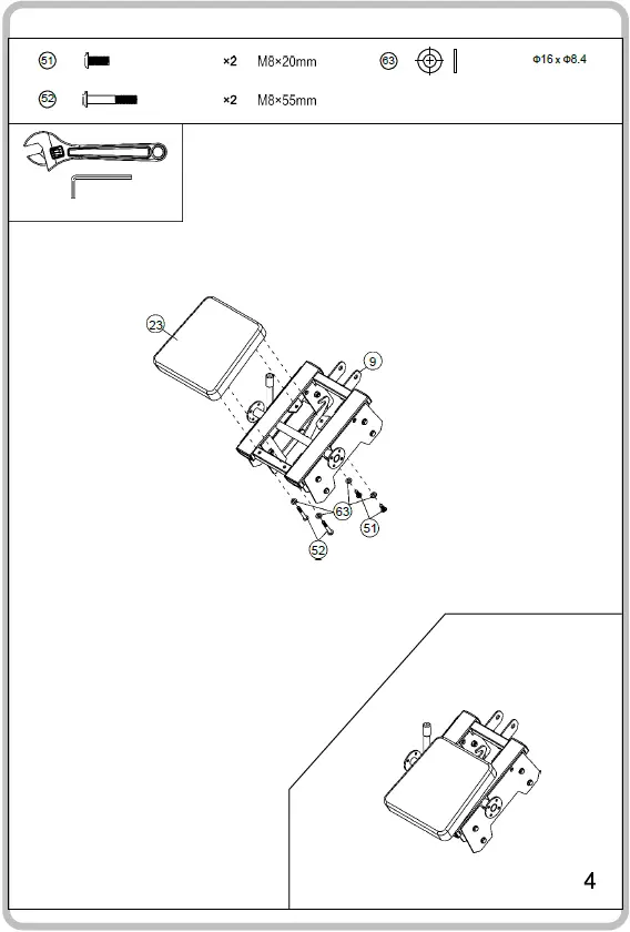 FRENCH-FITNESS-FFM-CLPS-Monster-Compact Leg-Press-Sled-fig-8