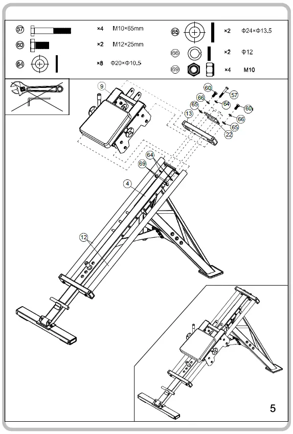 FRENCH-FITNESS-FFM-CLPS-Monster-Compact Leg-Press-Sled-fig-9