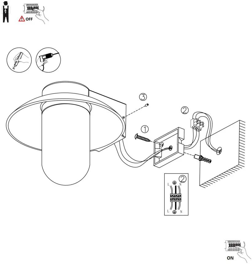 Lucande 5257003 1x E27 max 10W LED - Figure