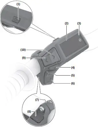 BOSCH BRC3800 Purion 200 Compact Computer for eBikes Instruction Manual 10