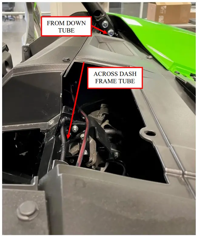 HOPPE KRX 1000 Off Road Top for Kawasaki Teryx - dash area