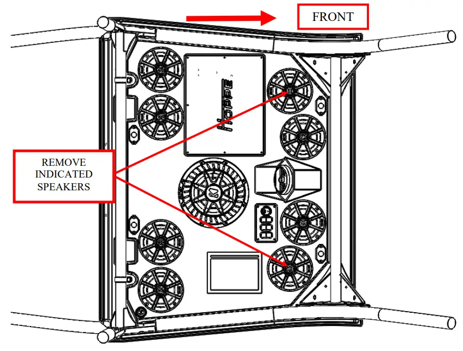 HOPPE KRX 1000 Off Road Top for Kawasaki Teryx - the top