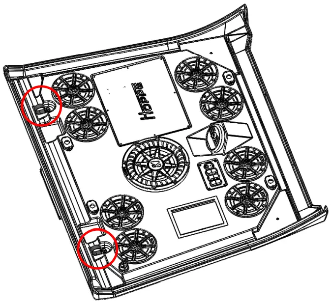 HOPPE KRX 1000 Off Road Top for Kawasaki Teryx - top