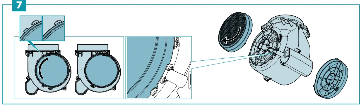 falmec Built In Max Evo 50 T600 White Hood Built - fig 6