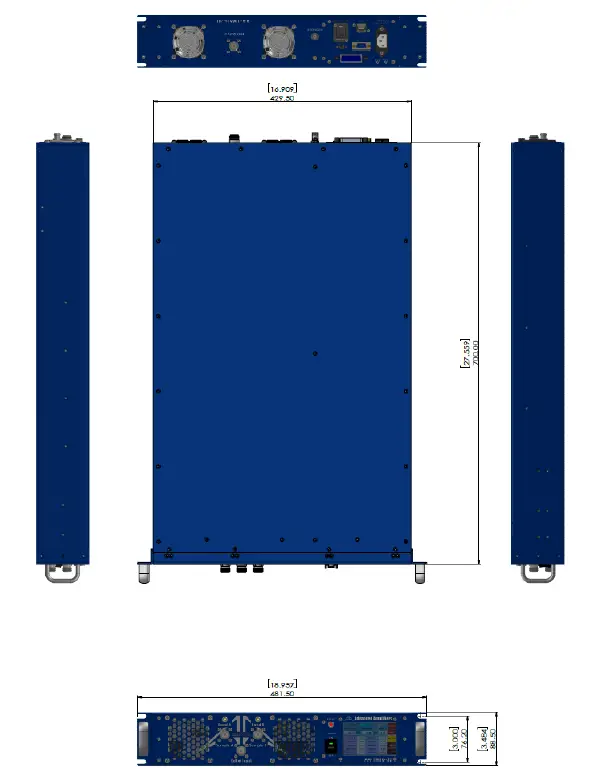 Advanced Amplifiers AA-1M6G-30 Solid State RF Amplifier System 3