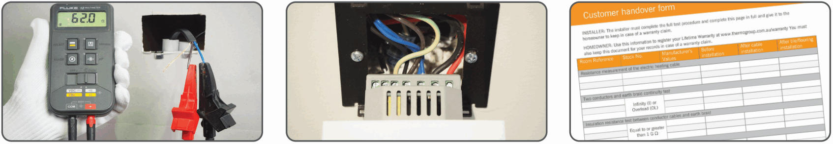 thermowire Loose Wire Undertile Heating Cable - Installation Summary 4