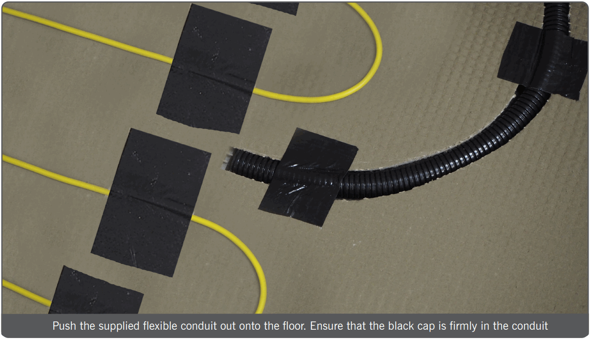 thermowire Loose Wire Undertile Heating Cable - Thermowire Installation