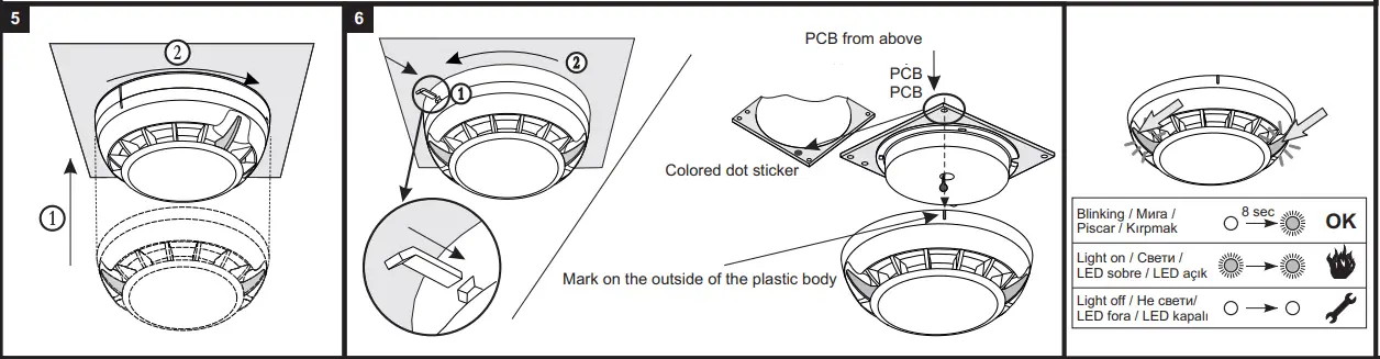 TELETEK-SensoMAG-R20-Conventional-Fire-Alarm-Rate-of-Rise-Heat-Detector-fig-4