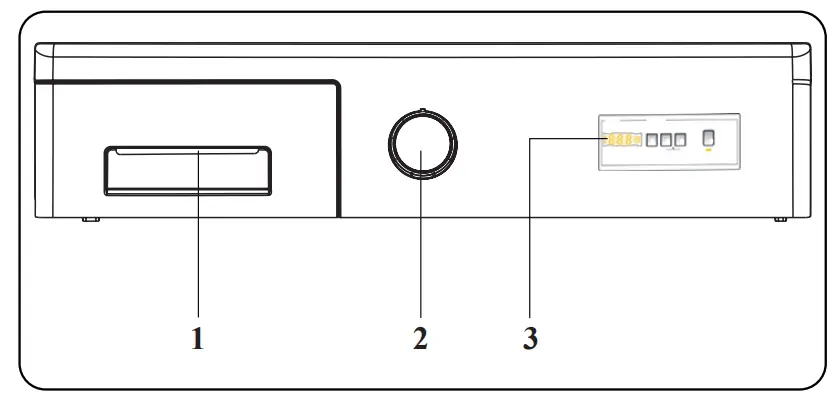 DAEWOO WM812T1WU1ES Washing Machine - CONTROL PANEL