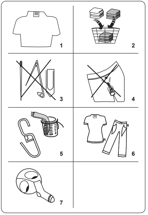 DAEWOO WM812T1WU1ES Washing Machine - Laundry
