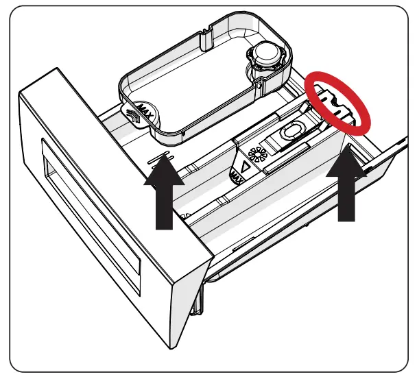 DAEWOO WM812T1WU1ES Washing Machine - Pump Filter 3