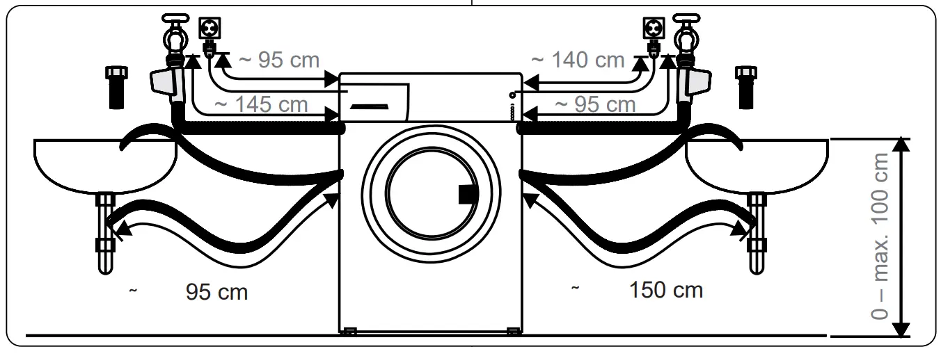 DAEWOO WM812T1WU1ES Washing Machine - Removing the Transit Bolts 5