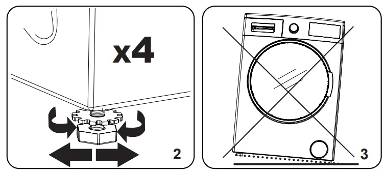 DAEWOO WM812T1WU1ES Washing Machine - Removing the Transit Bolts2