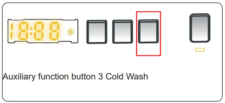 DAEWOO WM812T1WU1ES Washing Machine - Temperature Selection 10