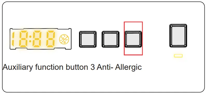 DAEWOO WM812T1WU1ES Washing Machine - Temperature Selection 4