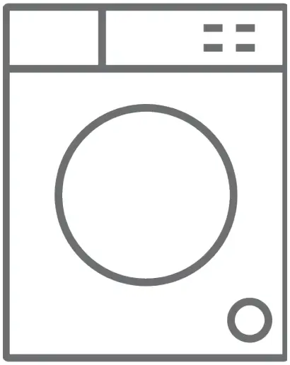 DAEWOO WM812T1WU1ES Washing Machine
