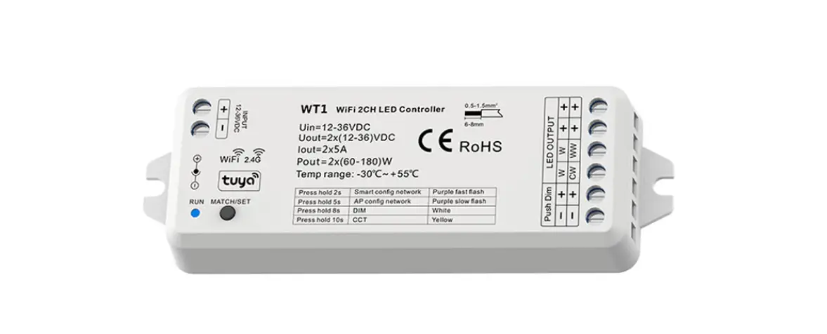 Ledyi Lighting V5-l 5 Channel Led Rf Controller Instruction Manual