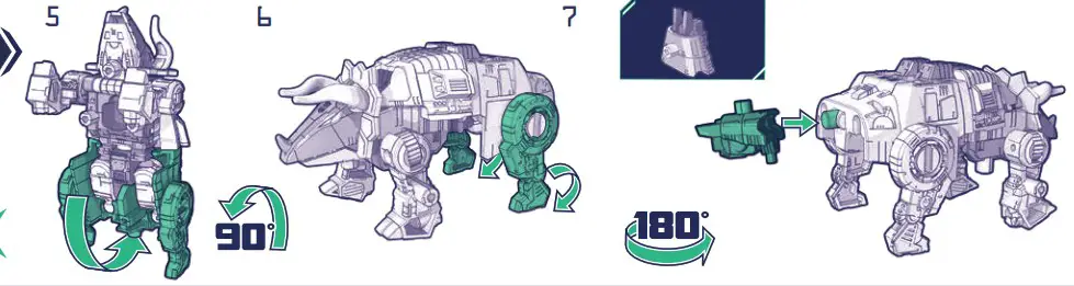 Hasbro F7178 Transformers Toys Legacy Evolution Core Dinobot Slug To - overview 3