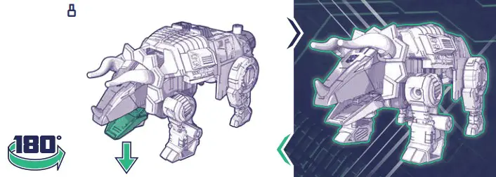 Hasbro F7178 Transformers Toys Legacy Evolution Core Dinobot Slug To - overview 4